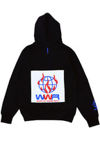 WORLD WIDE RIOT PATCH BLACK HOODIE