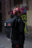 TECHNO MILITIA UTILITY BLACK BACKPACK