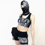 BRUTALISM LEGGINGS SHORTS 2.0