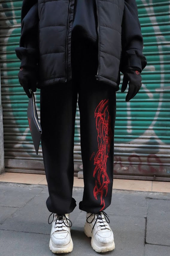 TECHNO RAVE BLACK JOGGER