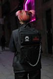 TECHNO MILITIA UTILITY BLACK BACKPACK