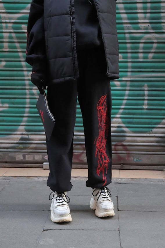 TECHNO RAVE BLACK JOGGER