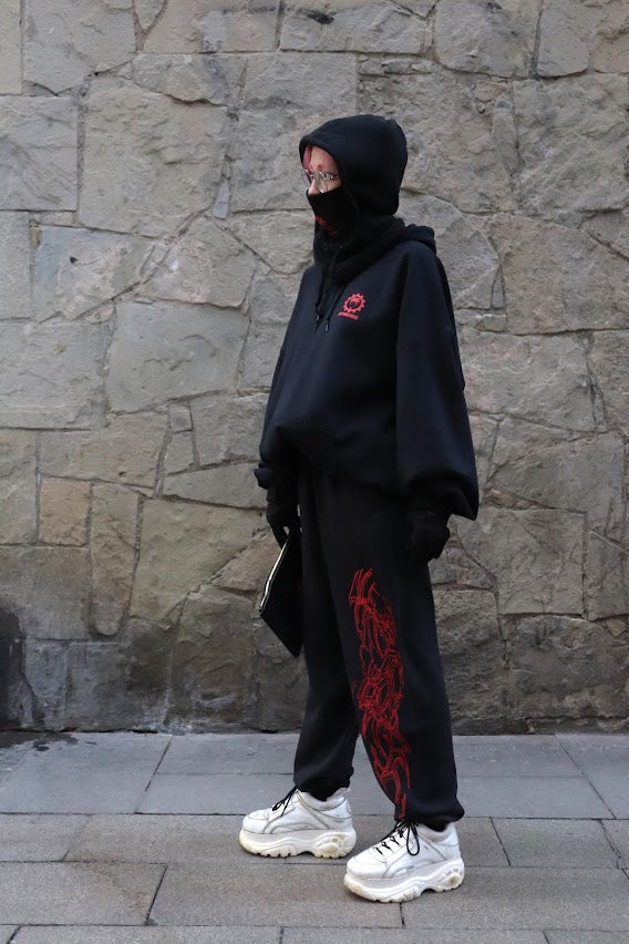 TECHNO RAVE BLACK JOGGER