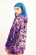 ACID PURPLE HOLE UNISEX HOODIE