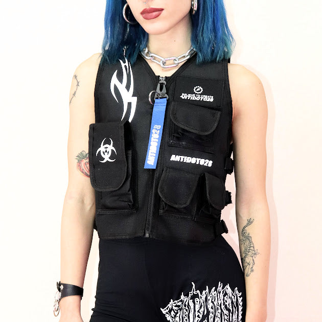 CYBER ATTACK BLACK VEST 2.0