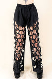 CYBER ATTACK BLACK HOLE PANTS