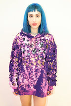 ACID PURPLE HOLE UNISEX HOODIE