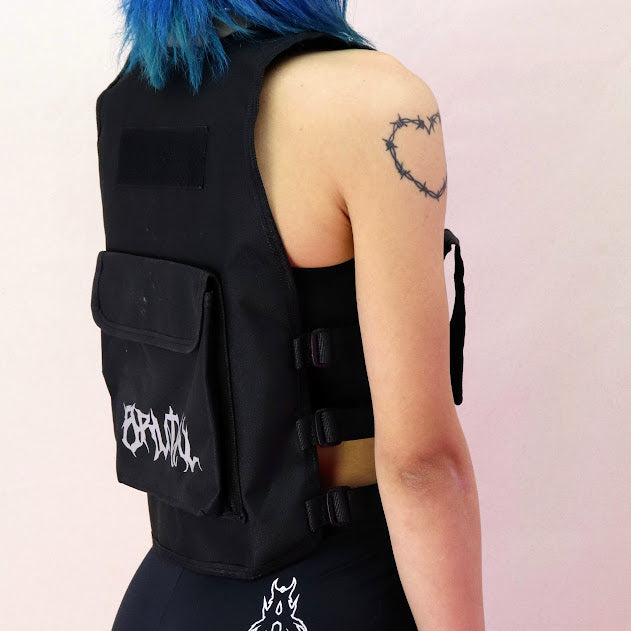 CYBER ATTACK BLACK VEST 2.0