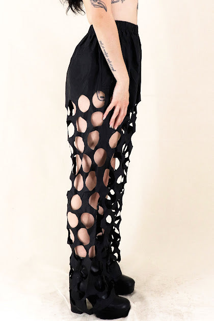 CYBER ATTACK BLACK HOLE PANTS