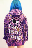 ACID PURPLE HOLE UNISEX HOODIE