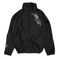 CYBER ATTACK REFLECTIVE BLACK WINDCOAT