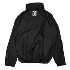 CYBER ATTACK REFLECTIVE BLACK WINDCOAT