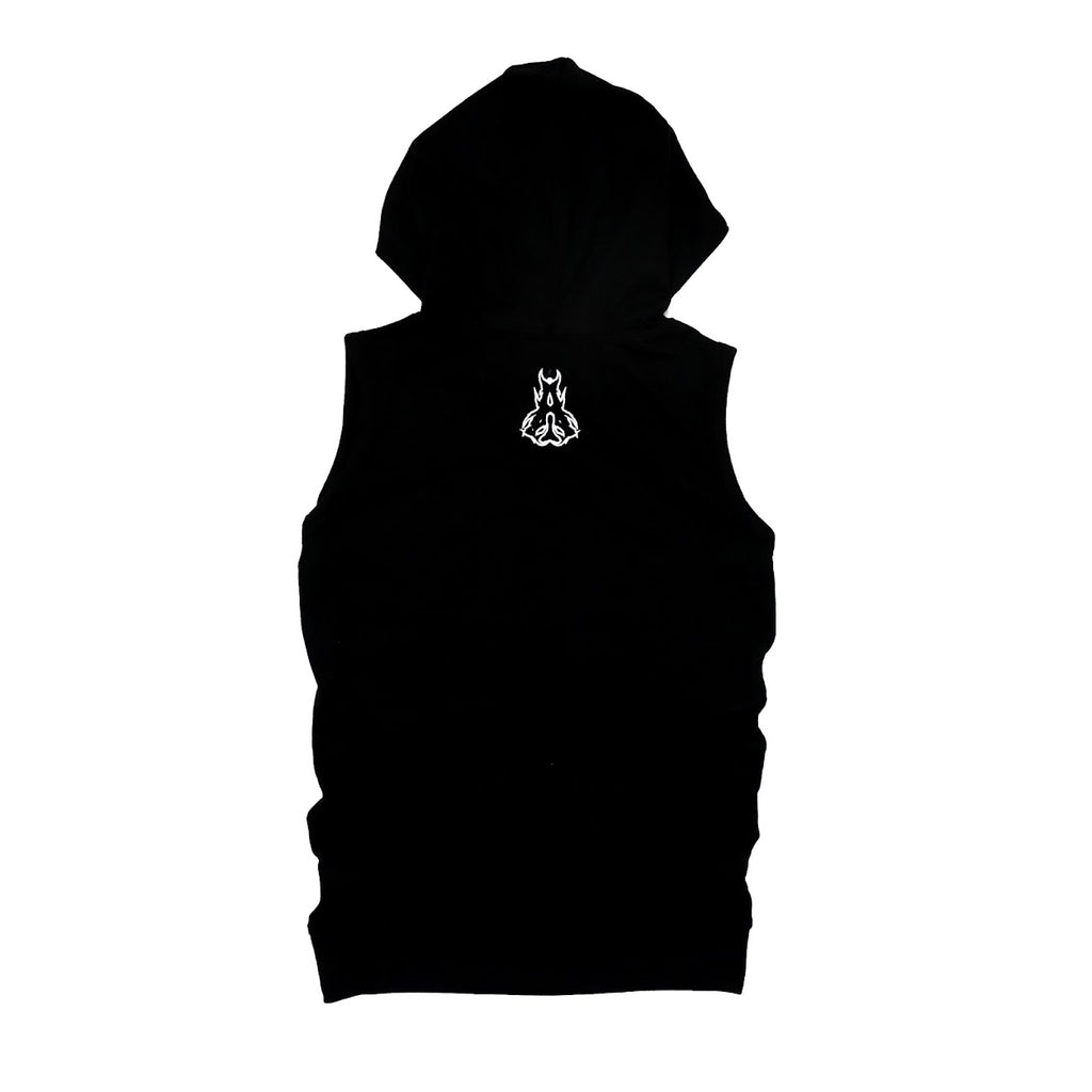BRUTALISM LIGHT BLACK HOODIE