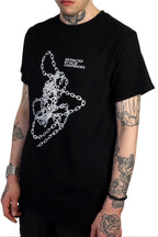 DISTRACTED T-SHIRT BLACK