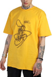 DISTRACTED T-SHIRT YELLOW