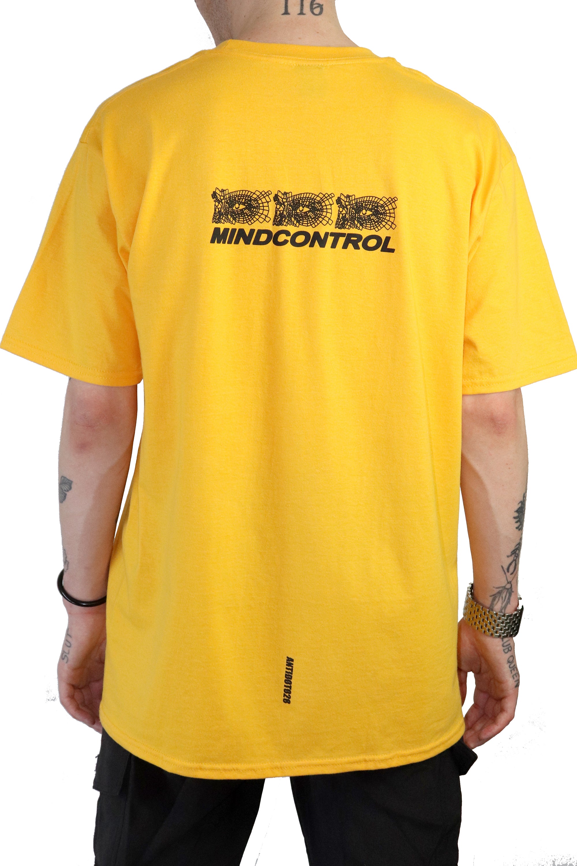 DISTRACTED T-SHIRT YELLOW
