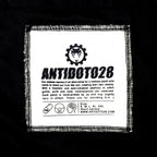 WORKING CLASS BRUTALISM PATCHED BLACK T-SHIRT