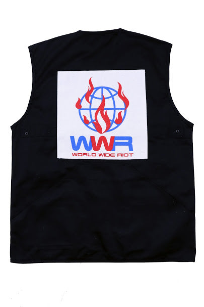WORLD WIDE RIOT BLACK VEST