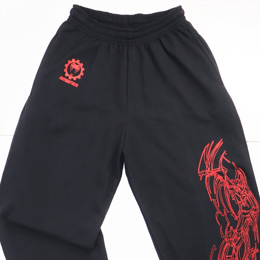 TECHNO RAVE BLACK JOGGER