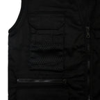 WORKING CLASS BLACK PATCHED TACTICAL VEST