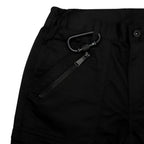 WORKING CLASS BLACK PATCHED CARGO PANTS