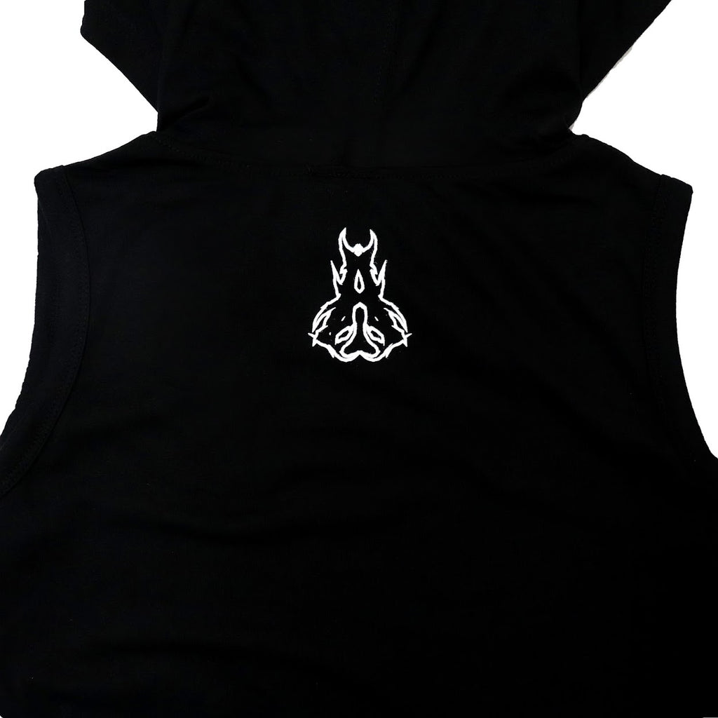 BRUTALISM LIGHT BLACK HOODIE