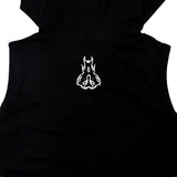 BRUTALISM LIGHT BLACK HOODIE