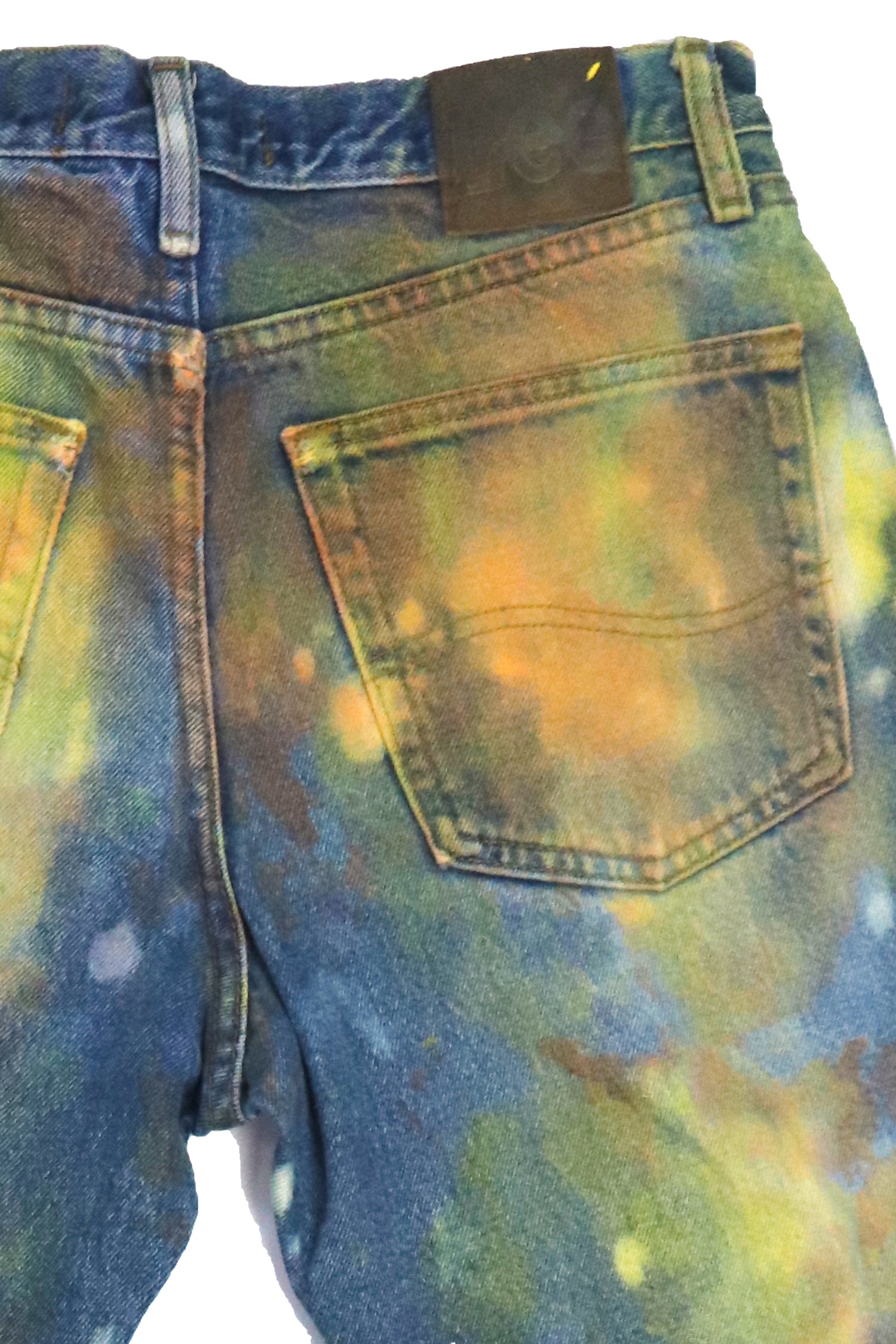 LEE ACID HOLE CUSTOM JEANS