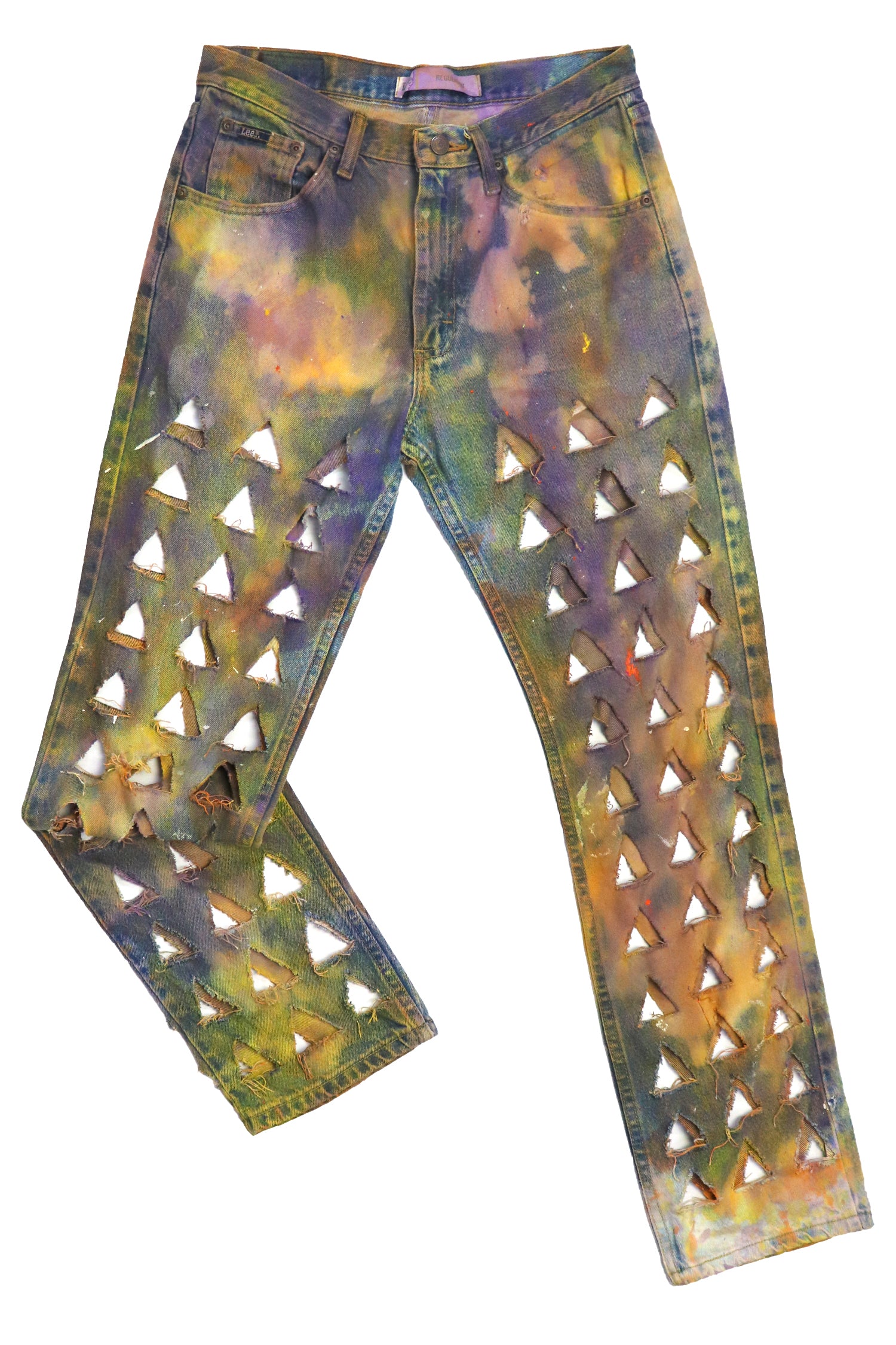 LEE ACID HOLE DOBLE CUSTOM JEANS