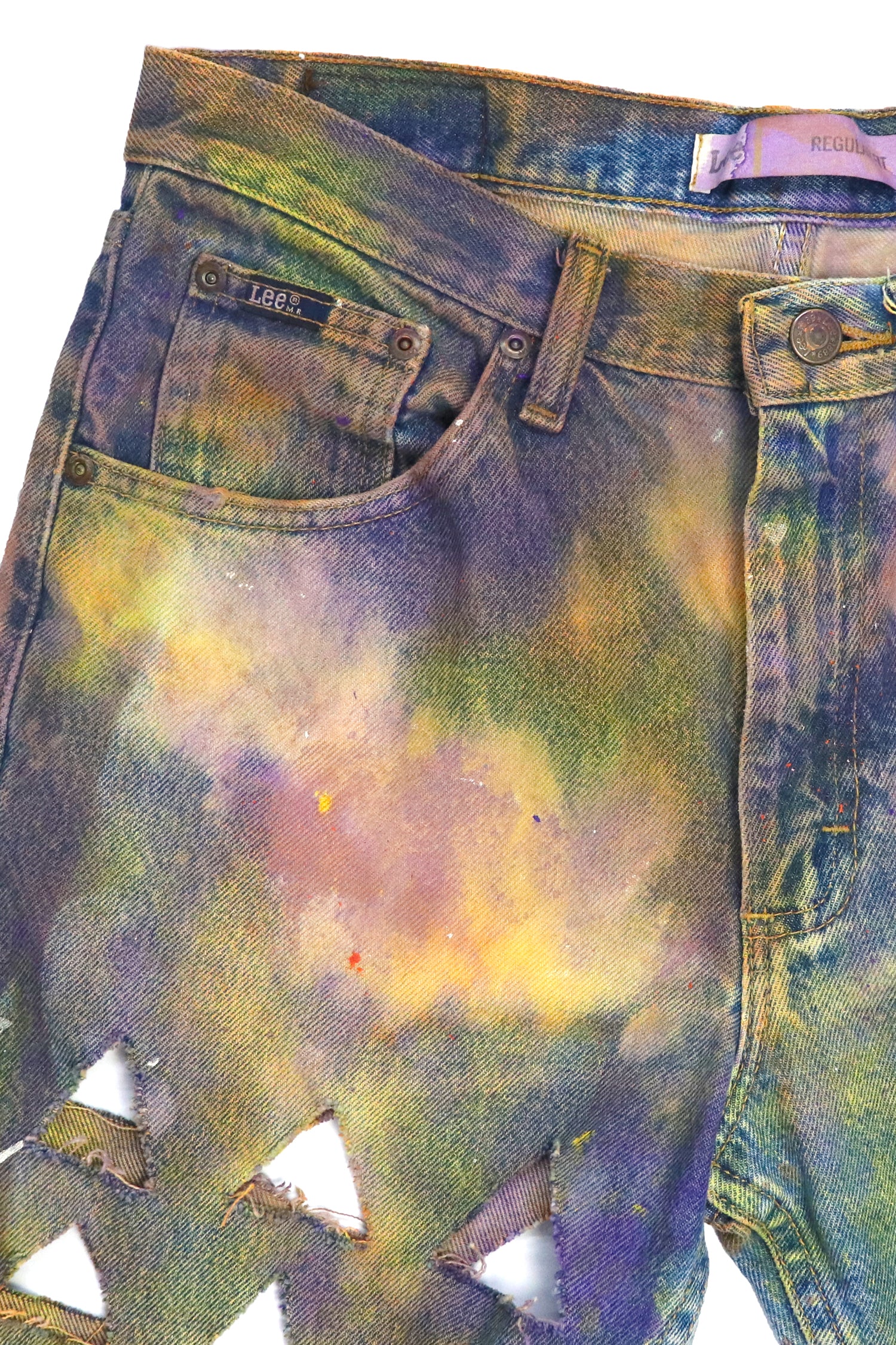 LEE ACID HOLE DOBLE CUSTOM JEANS