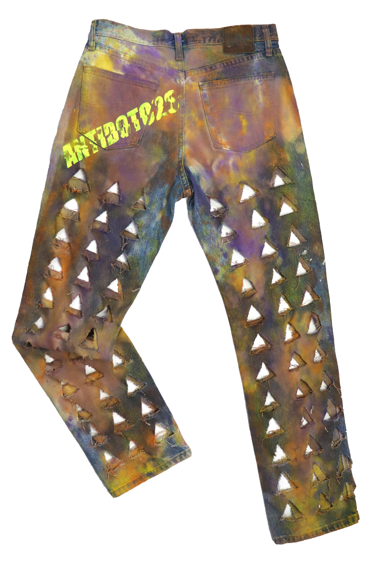 LEE ACID HOLE DOBLE CUSTOM JEANS