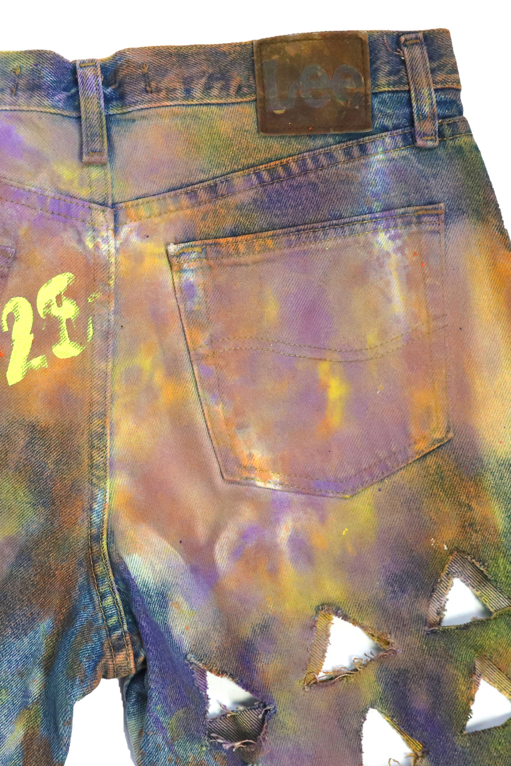 LEE ACID HOLE DOBLE CUSTOM JEANS