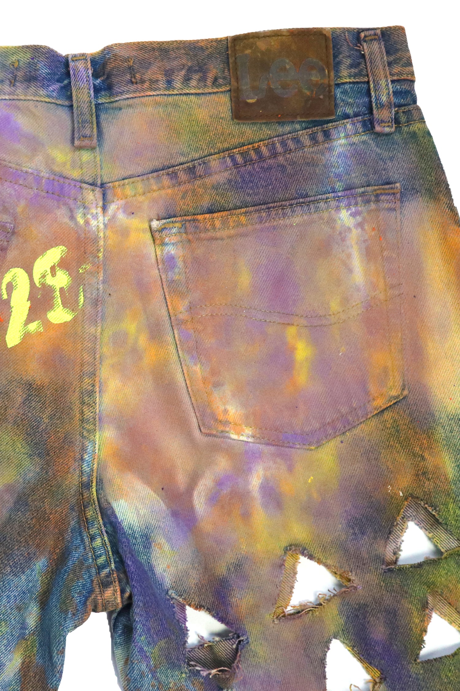 LEE ACID HOLE DOBLE CUSTOM JEANS
