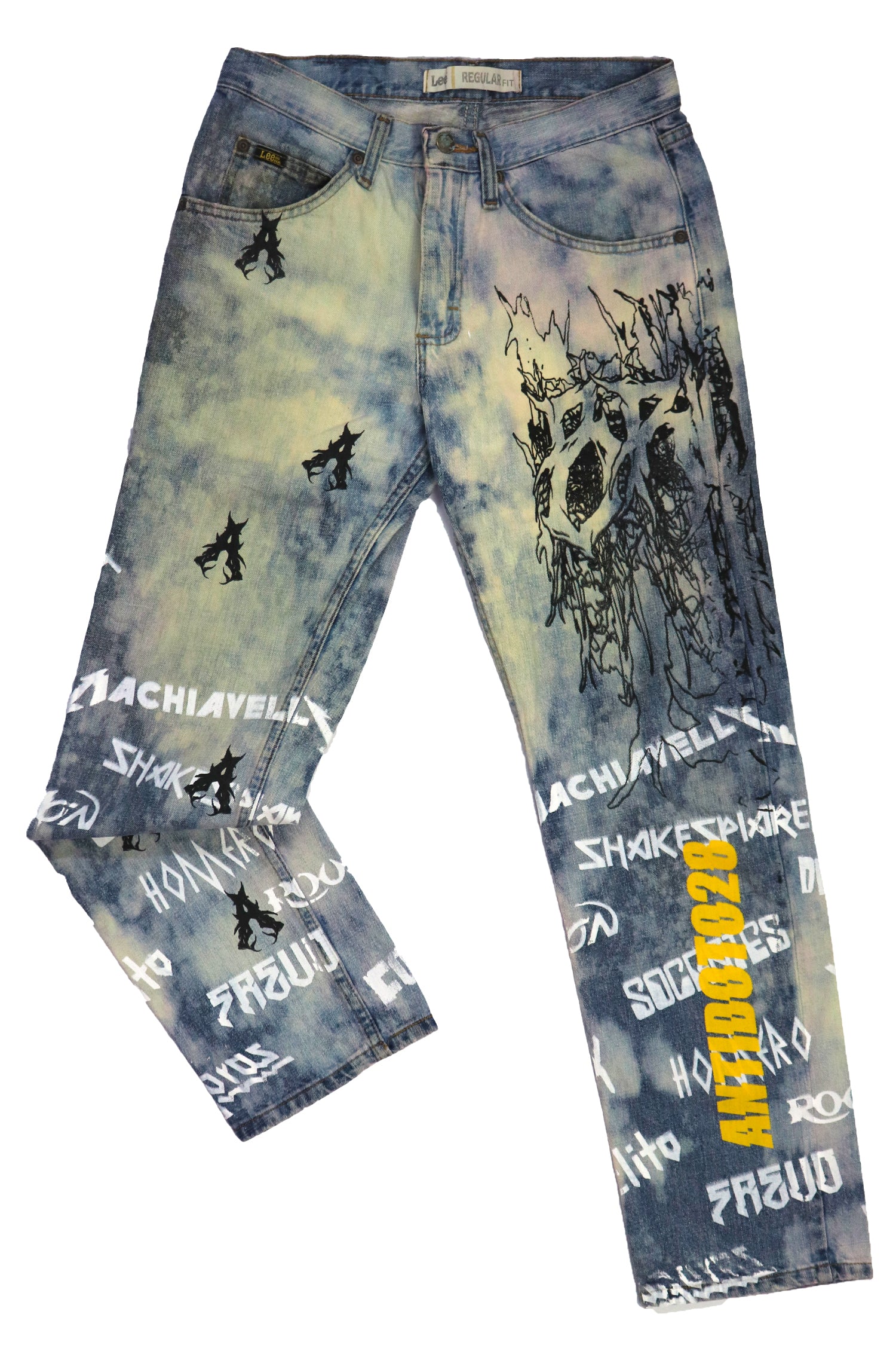 LEE BRUTAL MENTAL CUSTOM JEANS