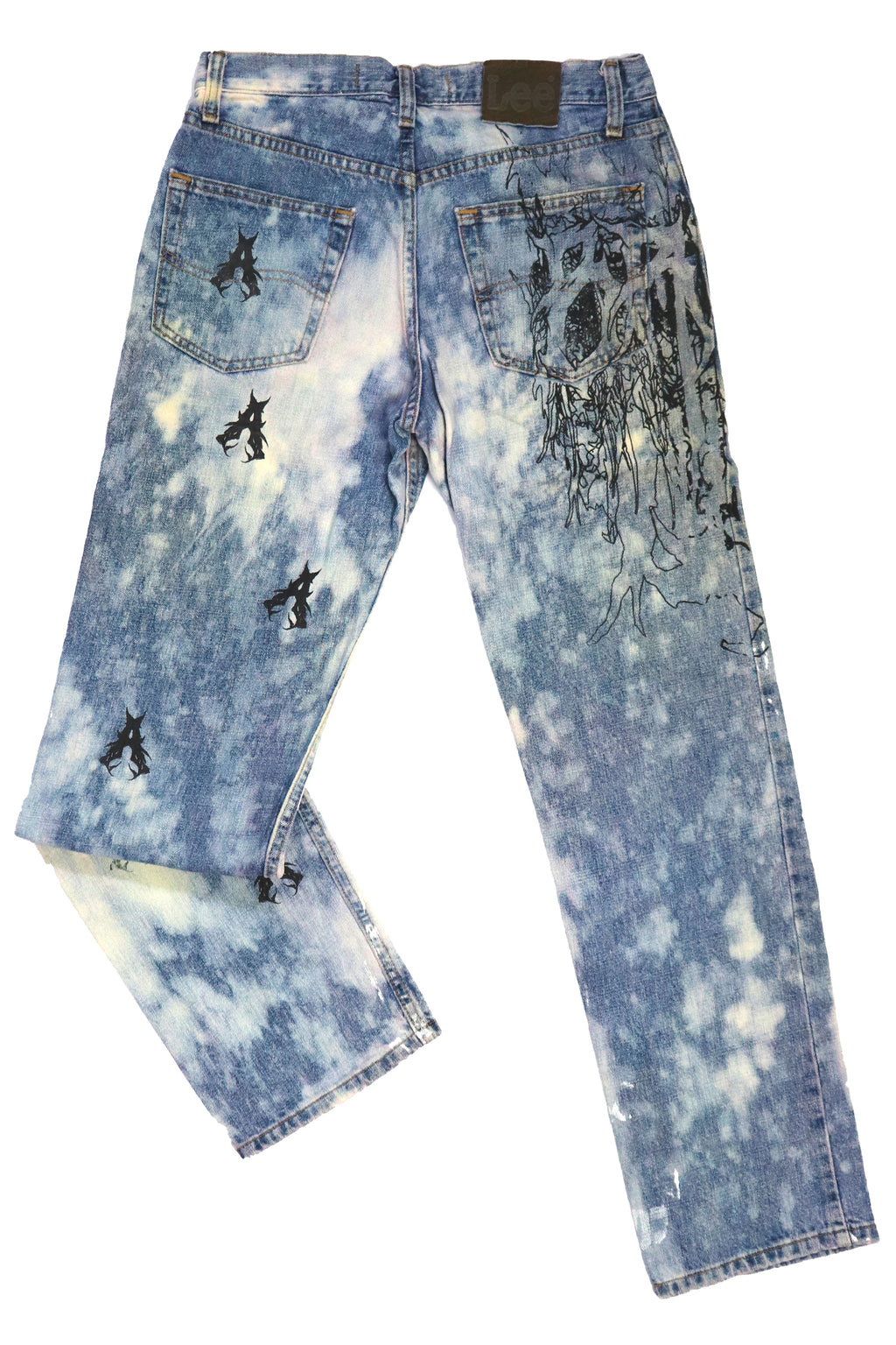 LEE BRUTAL MENTAL CUSTOM JEANS