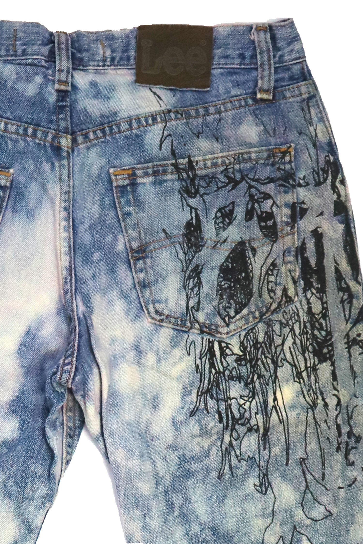 LEE BRUTAL MENTAL CUSTOM JEANS