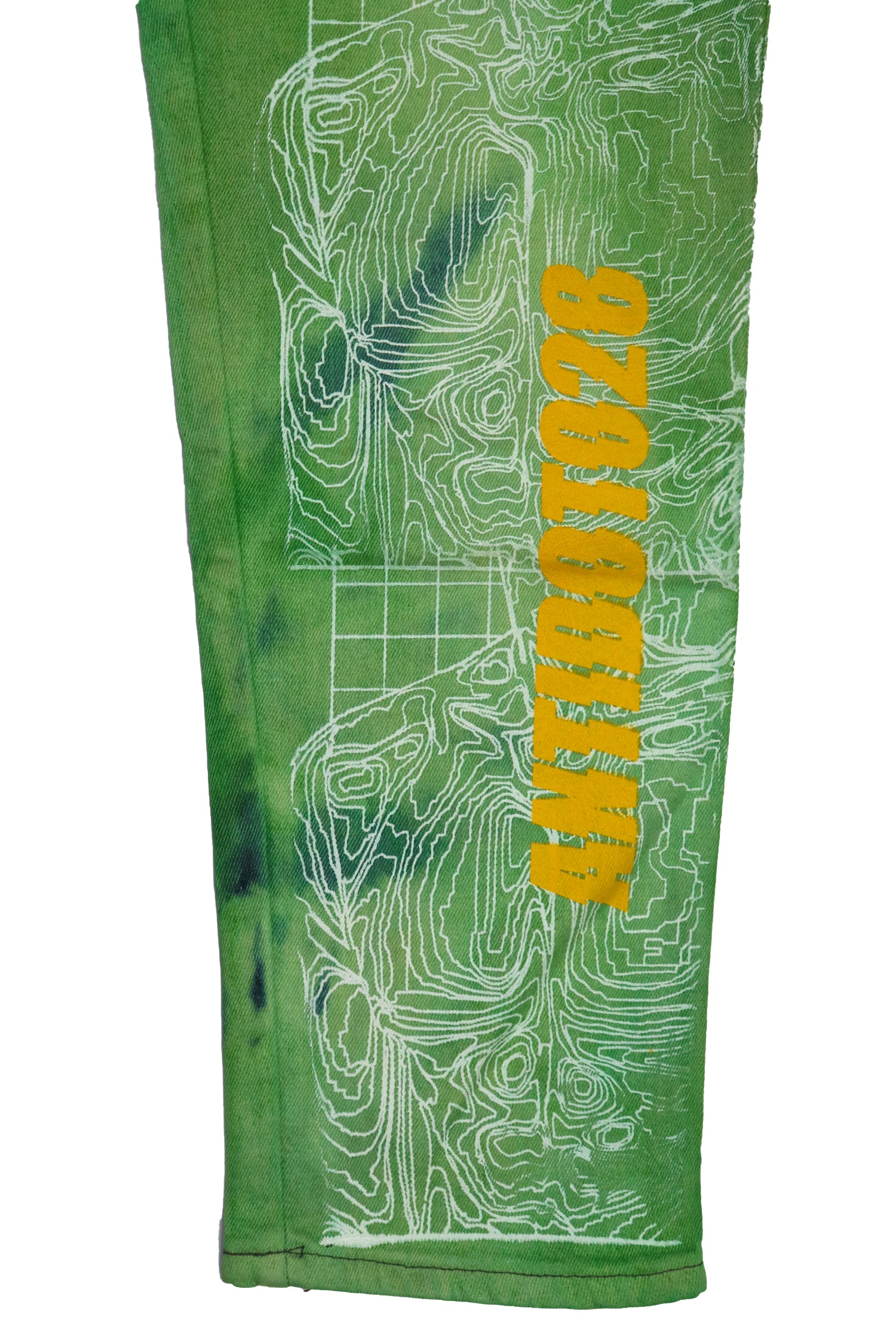 LEE GREEN HUMANOID CUSTOM JEANS