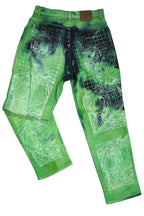 LEE GREEN HUMANOID CUSTOM JEANS
