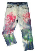LEIF PINK TOROID CUSTOM JEANS