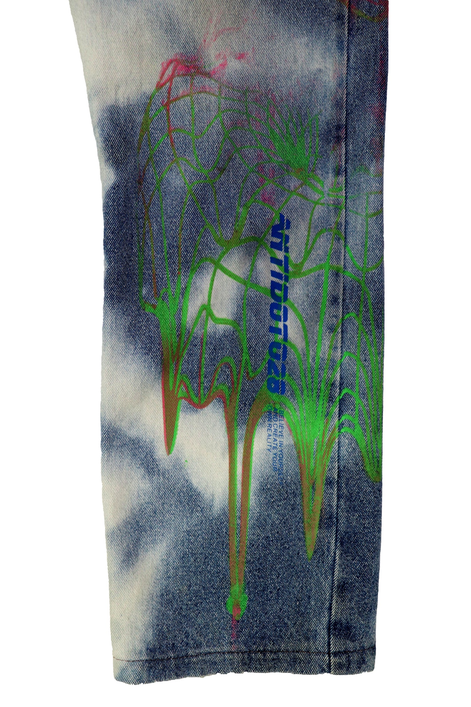 LEIF PINK TOROID CUSTOM JEANS