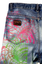 LEIF PINK TOROID CUSTOM JEANS