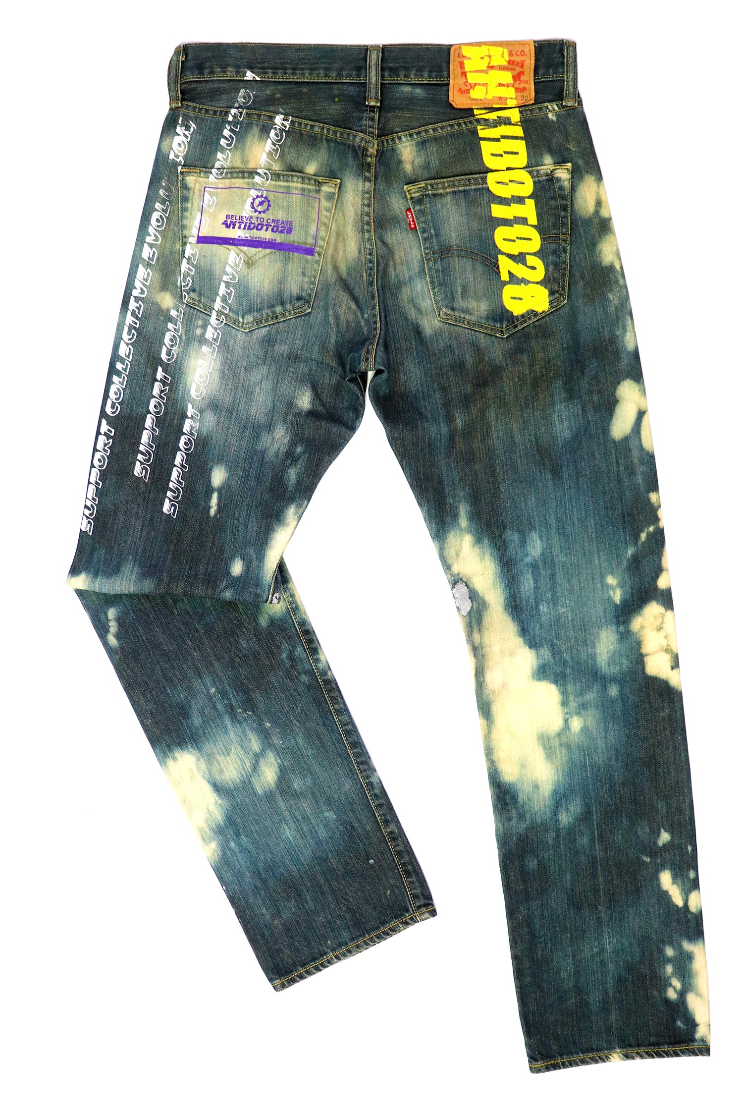 LEVI NO FUTURE CUSTOM JEANS