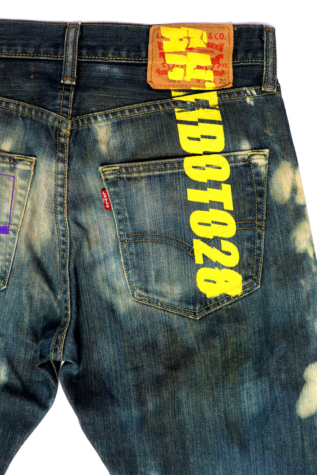 LEVI NO FUTURE CUSTOM JEANS