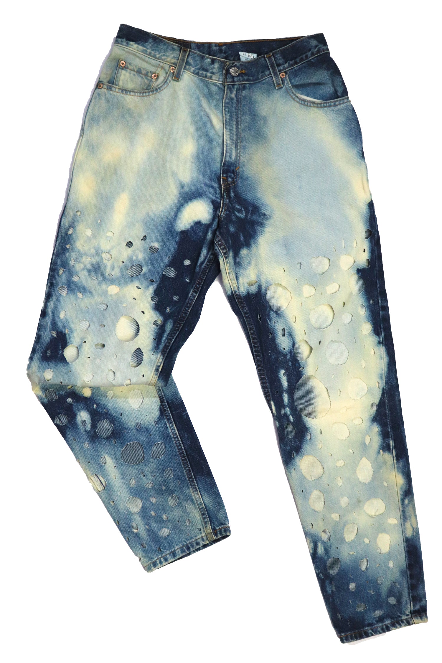 LEVI SKY HOLE CUSTOM JEANS