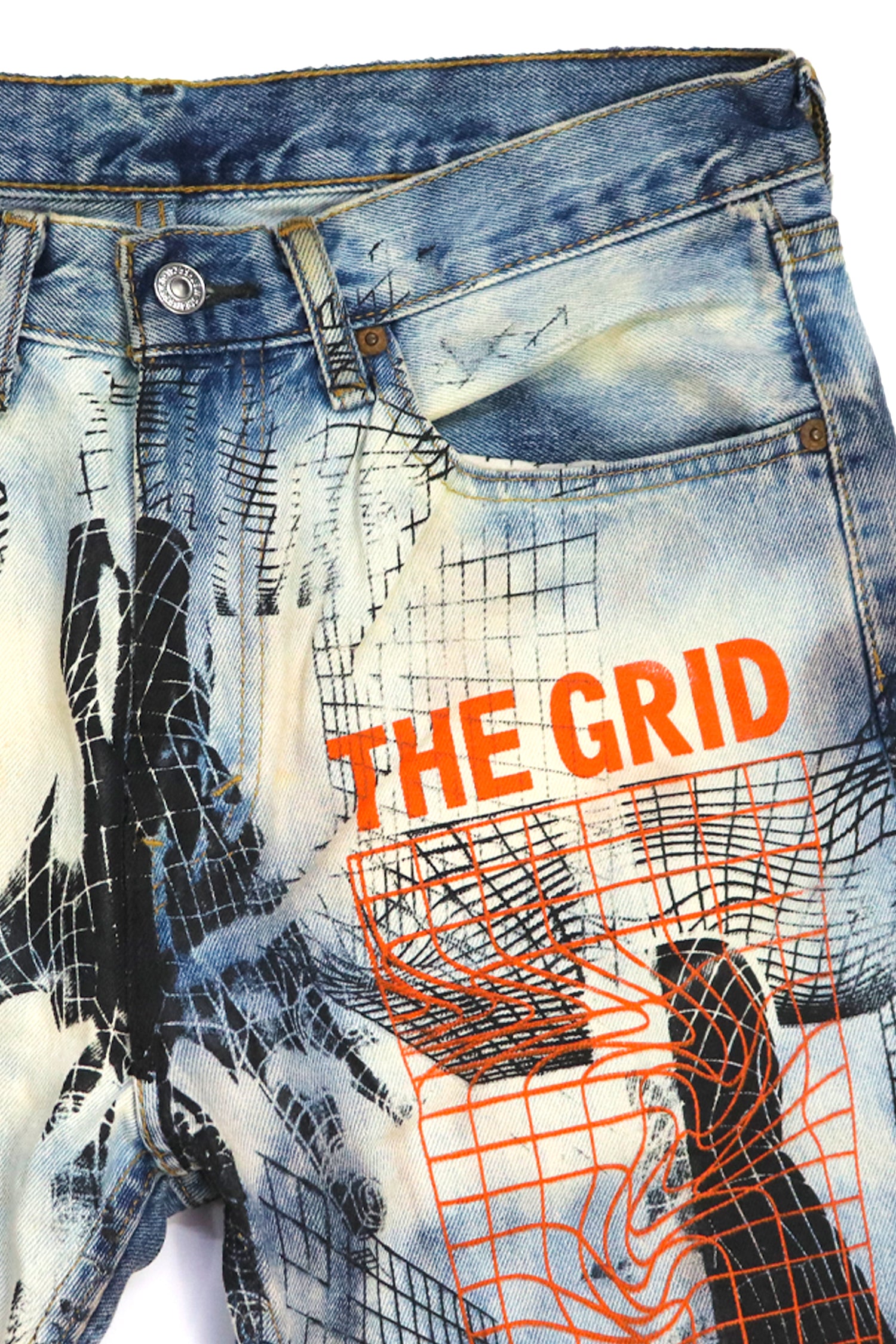 LEVI THE GRID CUSTOM JEANS
