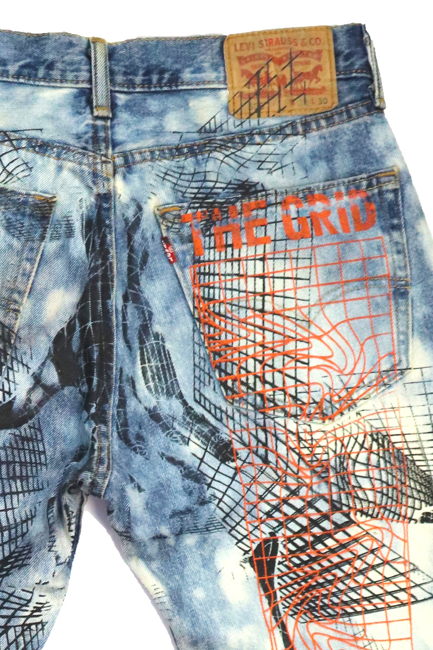 LEVI THE GRID CUSTOM JEANS