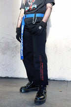 WORLD WIDE RIOT BLACK  CARGO PANTS