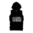 BRUTALISM LIGHT BLACK HOODIE