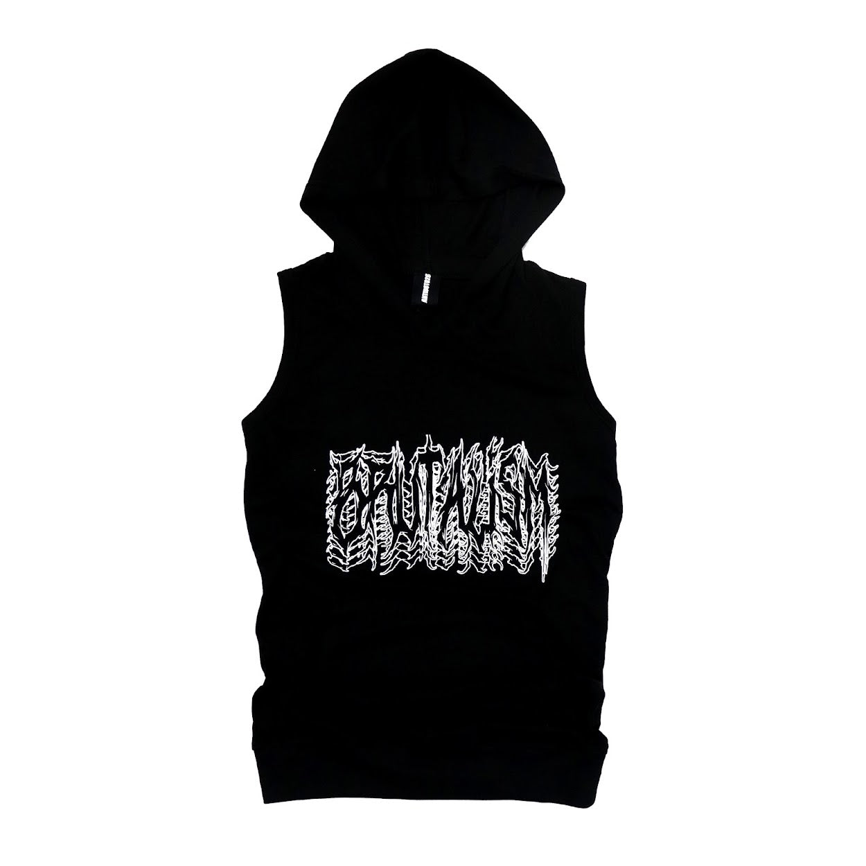 BRUTALISM LIGHT BLACK HOODIE