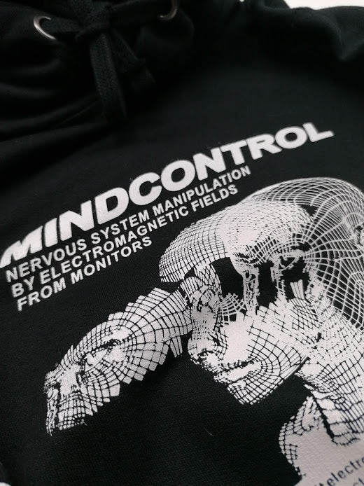 MIND CONTROL HOODIE BLACK